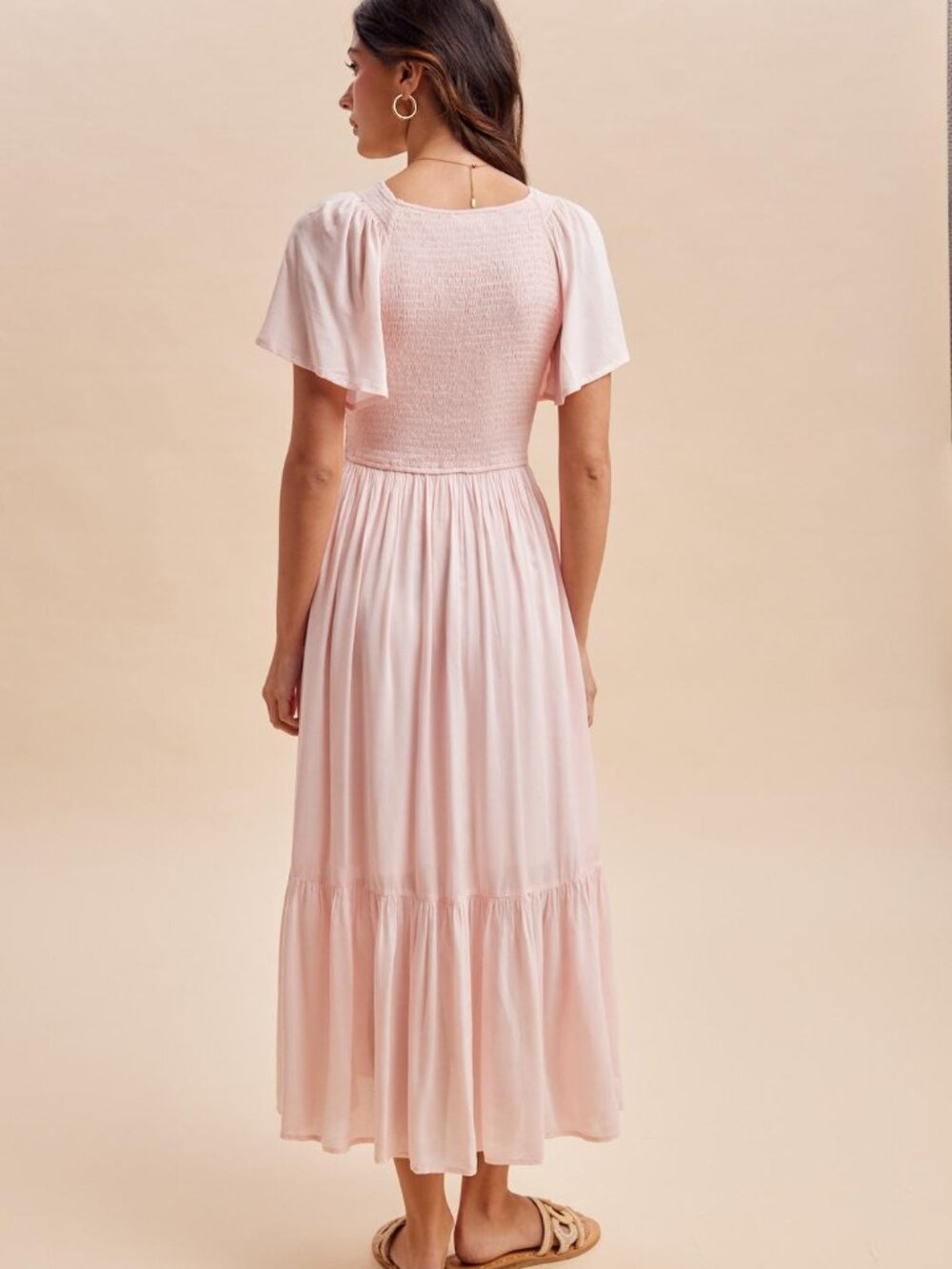 Modal Smocked Dress - Picture 5 of 5